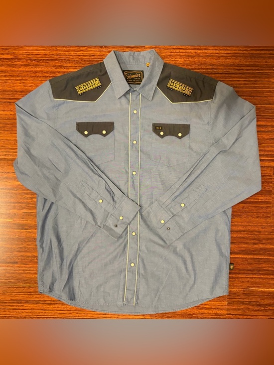 Howler Brothers Other - Howler Brothers Crosscut Deluxe Donn's Depot Pearl Snap Shirt XL Rare